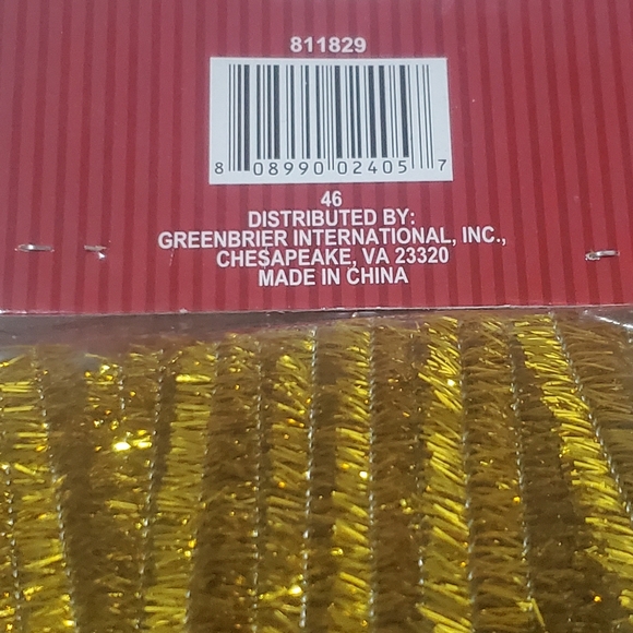 5/$15 50 Metallic Chenille Stems Gold - Picture 4 of 4